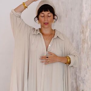 Myrah Penaloza designs Kundalini Gown in Lavender